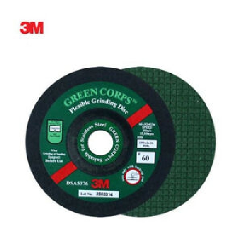 Green Corps Flexible Grinding Wheels 3m 051111-50447 7x1/8x7/8 flex grind whl 60 grit 