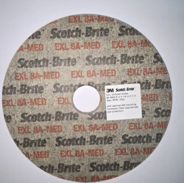 3M – EXL Unitized Wheel 6” x 1/4” x 1” – XL-UW 8A MED