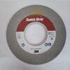 Scotch-Brite™ EX3 Deburring Wheel, 8 in x 1/2 in x 3 in 9S FIN, 4/Case