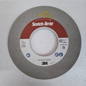 3M - Scotch-Brite™ EXL Deburring Convolute Wheel, 9S Fine, 8 in x 1/2 in x 3 in