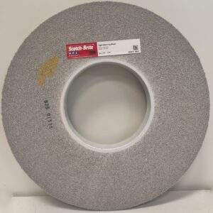 Scotch-Brite™ Light Deburring Wheel, LD-WL, 7S Fine, 12 in x 1 in x 5 in, 1 Case
