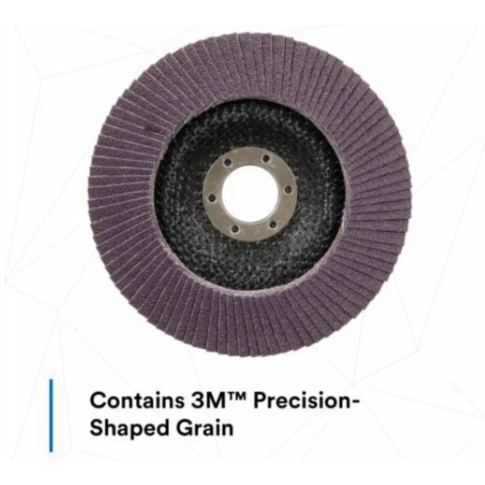 3M - 4 1/2 in Radial Flap Disc Type 27 Grit 60 -796F