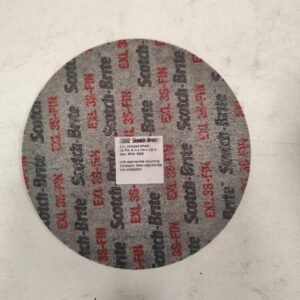 Scotch-Brite™ EXL Unitized Wheel, XL-UW, 3S Fine, 6 in x 1/4 in x 1/2 in