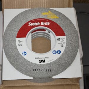 3M Scotch-Brite EXL Deburring Wheel 8inx1/2inx3in 9s Fin