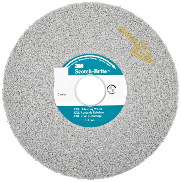 3M - EXL Unitized Deburring Wheel 8"X1/2"X3" - 9S FIN