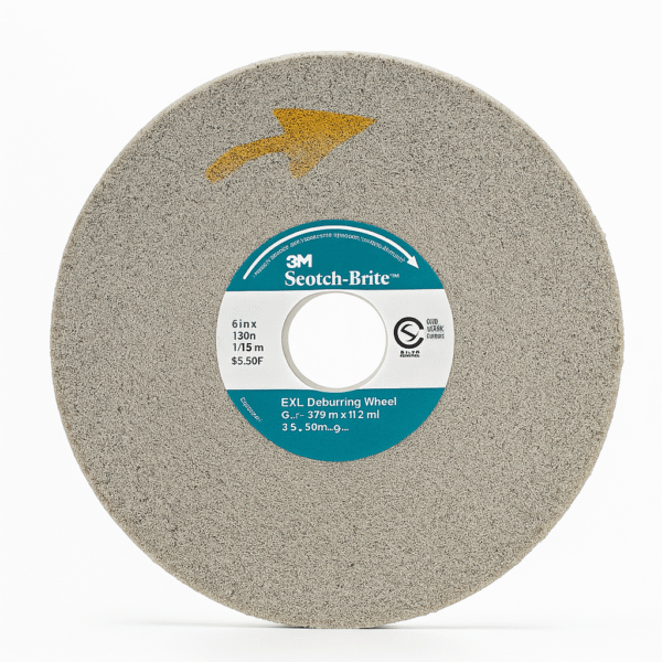 3M - EXL Unitized Deburring Wheel 8"X1/2"X3" - 9S FIN