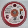 3M Xtract™ Hookit™ Low Profile Back-up Pad, 20350, 3 in x 1/2 in (76.2 mm x 12.7 mm), 3 Holes, Red Foam