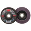 3M™ Flap Disc 769F, T27, 4 1/2 in x 7/8 in, 60+ YF-weight, 10 /case