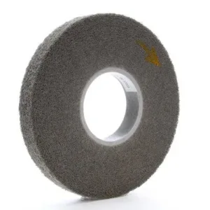 Scotch-Brite™ Light Deburring Wheel, LD-WL, 7S Fine, 8 in x 1 in x 3 in