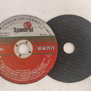 Cumi - 4" Cut off Wheel 100X3X16 A24 - Samurai