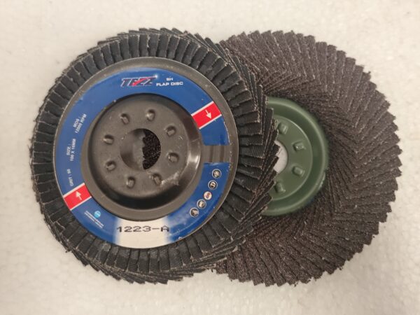 Cumi - 4" Flap Disc Grit 60 75MM Back Up - TEZZ - TYPE27SH
