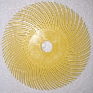 3M Scotch-Brite™ Radial Bristle Disc, 3 in x 3/8 in 80 Grit