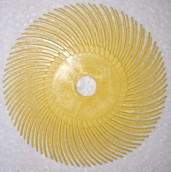 3M Scotch-Brite™ Radial Bristle Disc, 3 in x 3/8 in 80 Grit