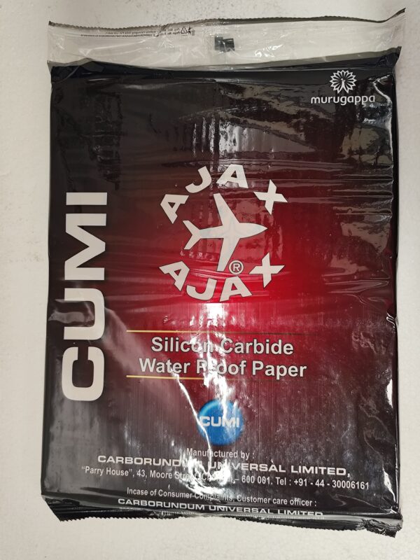 Cumi - A4 Water Emery Sheet - Grit 180 - AJAX