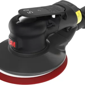 3M Xtract™ Pneumatic Random Orbital Sander, 88942, 5 in, Central Vacuum, 3/16 in Orbit