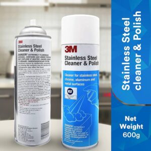 3M™ Stainless Steel Cleaner & Polish, 21 oz Aerosol