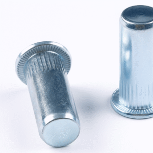 Glispro - Blind Rivet Nut - Flat Head Knurled Body Closed End
