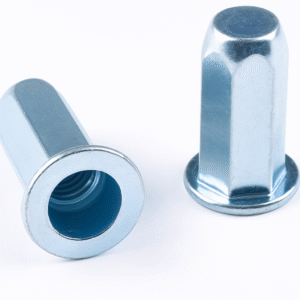 Glispro – Blind Rivet Nut – Flat Head Full Hex Body Closed End