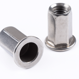Glispro – Blind Rivet Nut – Stainless Steel Flat Head Full Hex Body