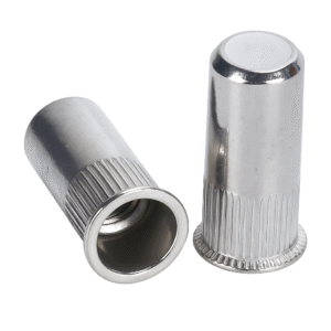 Glispro – Blind Rivet Nut – Stainless Steel Reduce Head Knurled Body Closed End