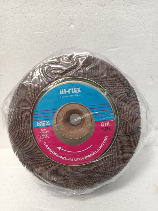 CUMI HiFlex Flap Wheel – 150x50x16 mm, Grit 120