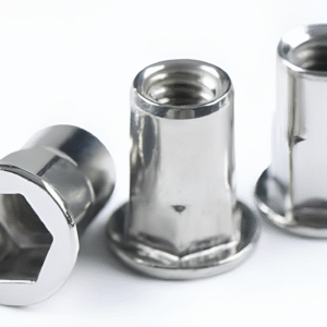 Glispro – Blind Rivet Nut – Stainless Steel Flat Head Inner-Hex Body