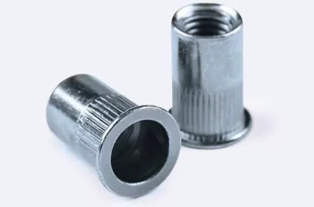 Glispro – Flat Head Knurled Body-AVK Rivet Nut