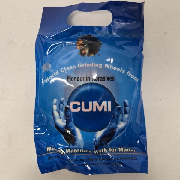 CUMI 8-Inch Coarse Grinding Wheel – 200x25x31.75 mm, Black
