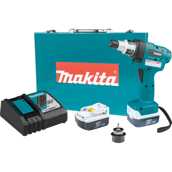 Makita - 12V Hazloc® NiMH Cordless Screwdriver Kit with L.E.D. Light (44-106 in.lbs.)