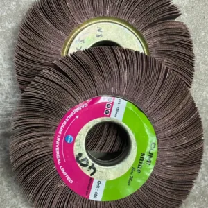 Cumi - Shine Flap Wheel 150X25X31.75 - XF562 - 75mm Flange Grit 400