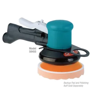 Dynabrade - 5" (125 mm) Dia. Dynabuffer Random Orbital Polisher - 58455