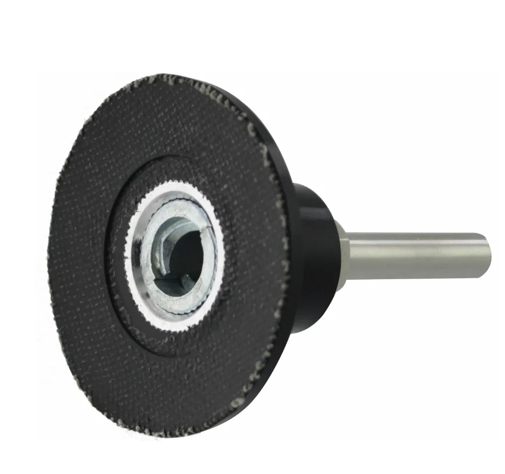 Glispro 2" Roll On and Lock Roloc Disc Pad Holder Adapter 2 inch – for Sanders and Polishers