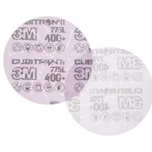 3M Xtract™ Cubitron™ II Film Disc 775L, 400+ 3MIL, 5 in, Die 500LG