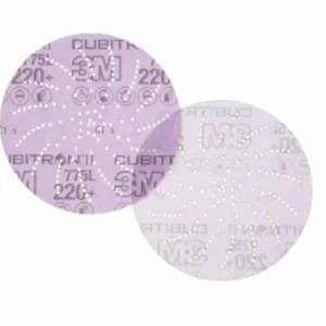 3M Xtract™ Cubitron™ II Film Disc 775L, 220+ 3MIL, 5 in, Die 500LG