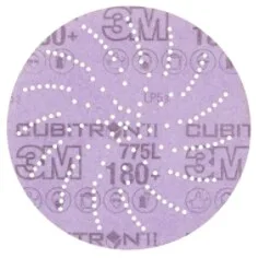 3M Xtract™ Cubitron™ II Film Disc 775L, 180+ 3MIL, 5 in, Die 500LG