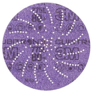 3M Xtract™ Cubitron™ II Film Disc 775L, 80+ 3MIL, 5 in, Die 500LG