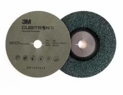 3M – 4” Cubitron II Fiber Disc Grit 36 – 981CP
