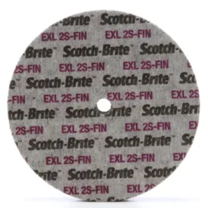 3M Scotch-Brite EXL Unitized Deburring Wheel 6×1/4×1/2 (2S FIN)
