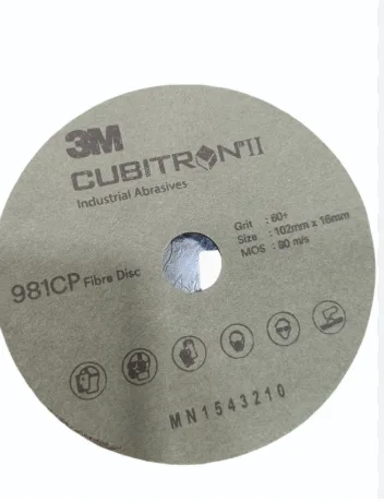 3M – 4” Cubitron II Fiber Disc Grit 60 – 981CP